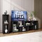 Costway 3 Pcs TV Stand for TV&#x27;s up To 65&#x27;&#x27; Console Entertainment Center Bookcase Shelves